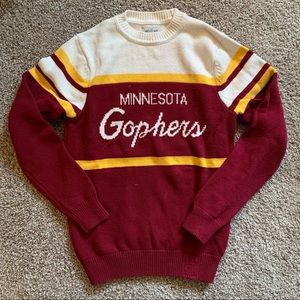 Vintage style Minnesota gophers sweater